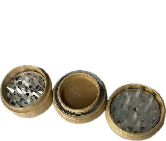 Grinder Bamboo 56x45mm 2-Piece