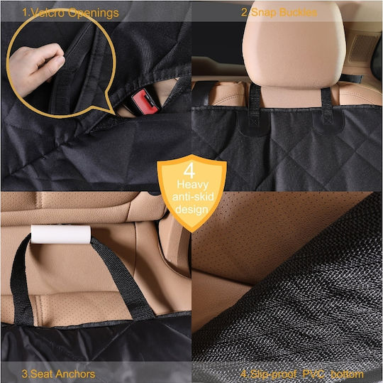 Ebest-ty154 Waterproof Dog Car Seat Cover 147*137*40cm