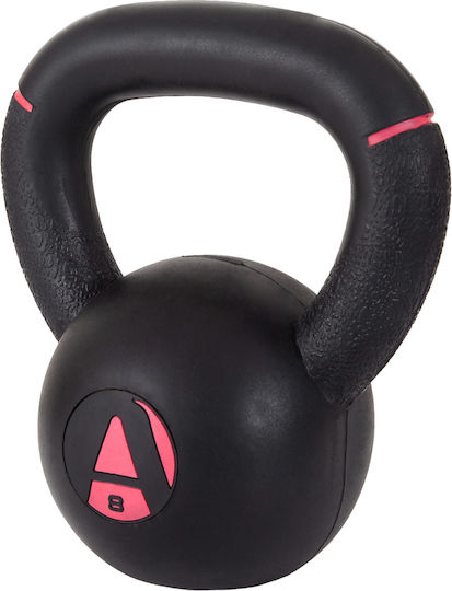 AMILA Black Rubber Kettlebell Original 8kg