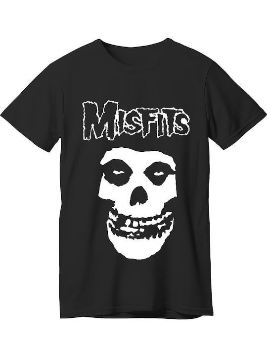 T-shirt Misfits Skull Rock Avenue P0079410013 Black