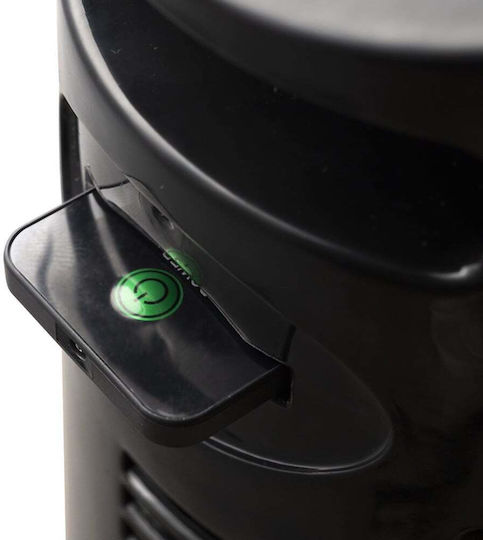Estia Turret Fans Tower 45W With Remote Control Black