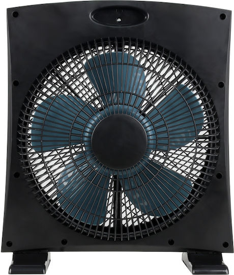 Telemax Box Fan 45W Διαμέτρου 30cm Μαύρο
