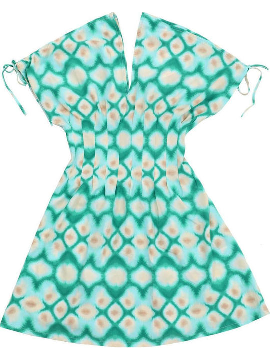Summer Mini Dress Green