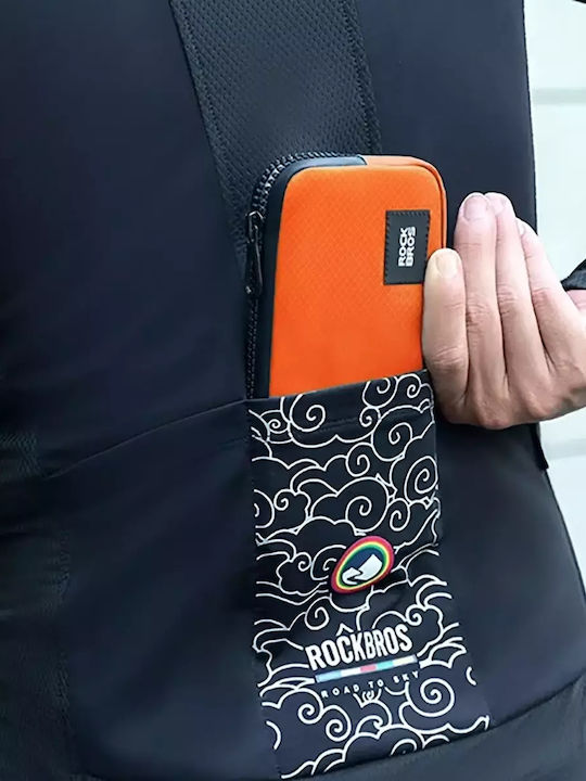 Rockbros Fahrradtasche 30990043004 Handy Schlüssel Geldbeutel 0,15 L Orange
