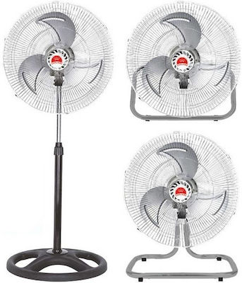 FS-4521 Pedestal Fan 3 in 1 75W Diameter 50cm