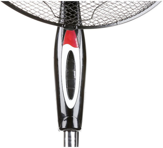 Hausberg HB-5100NG Ανεμιστήρας Ορθοστάτης 55W Διαμέτρου 43cm Μαύρος