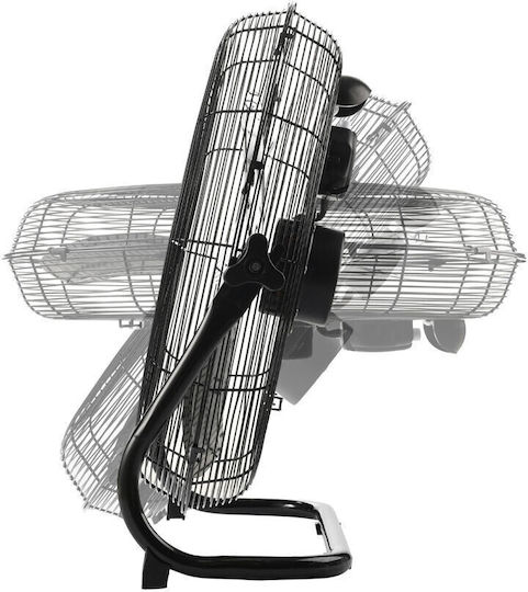 Estia Stormi Floor Fan 110W 50cm Black