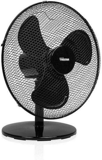 Tristar Επιτραπέζιος Ανεμιστήρας 45W Διαμέτρου 40cm Μαύρος