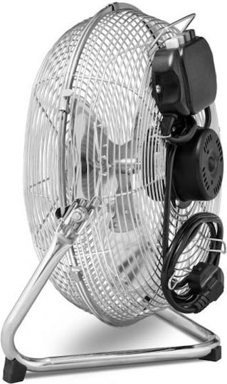 Trotec Ανεμιστήρας Δαπέδου 37W Διαμέτρου 30cm Ασημί