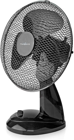 Nedis Tischventilator 35W Lüfterdurchmesser 30cm Schwarze