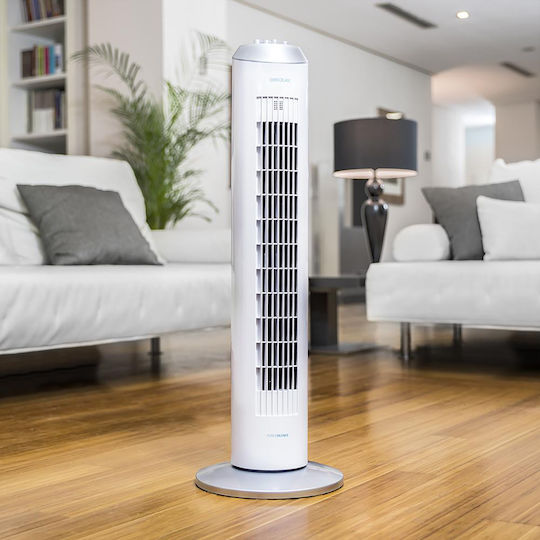 Cecotec EnergySilence 8090 Skyline Tower Fan 60W White