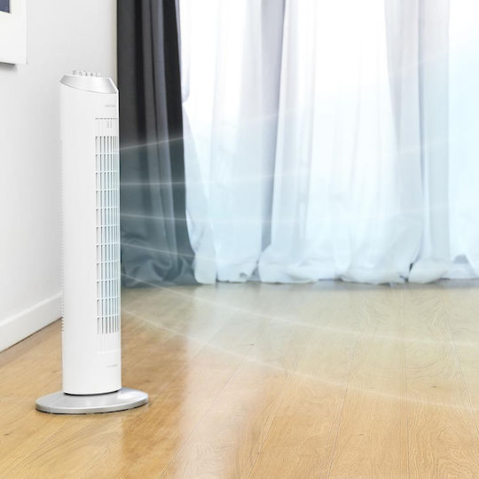 Cecotec EnergySilence 8090 Skyline Tower Fan 60W White
