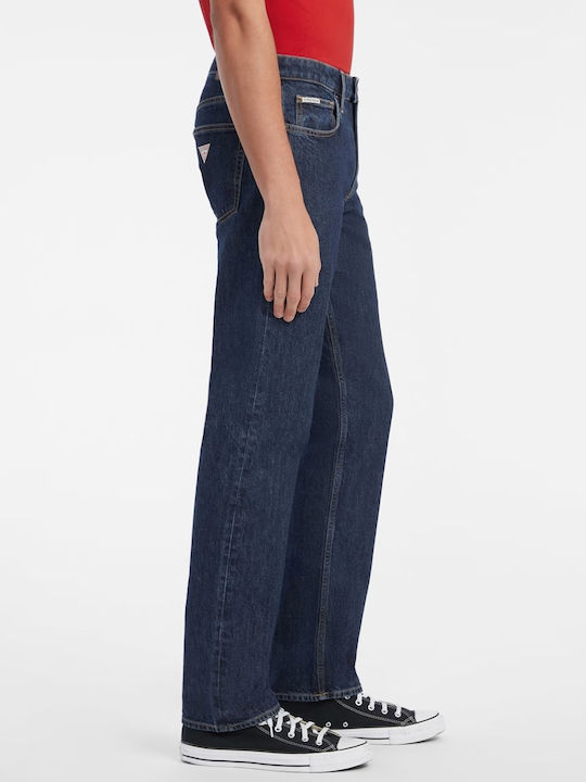 Men's Jeans Pants with Regular Straight Fit Blue