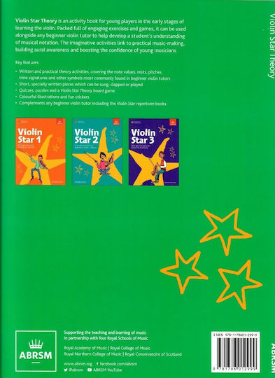 ABRSM Associated Board Royal Schools Music Βιβλίο Θεωρίας για Βιολί