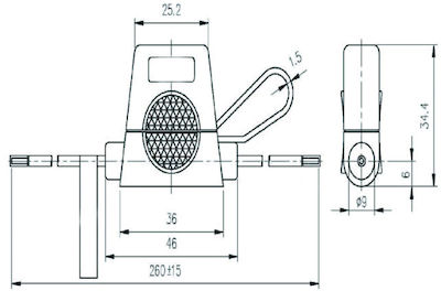 Eval Wasserdicht Sicherungskasten Bootsicherungen 30A 32V