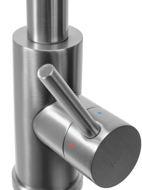 Rea Kitchen Faucet Counter Silver