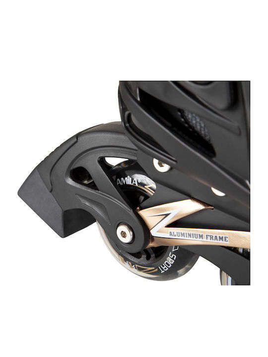 AMILA Inline Rollers Μαύρα Ενηλίκων