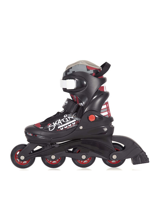 AMILA Inline Αυξομειούμενα Rollers Μαύρα Παιδικά