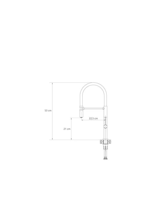 Quadron Margot Kitchen Faucet Counter Black