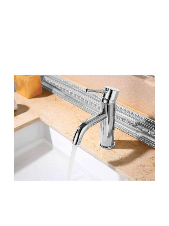 Rea Kitchen Faucet Counter Silver