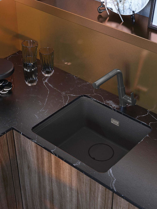 Deante Kitchen Faucet Counter Gray