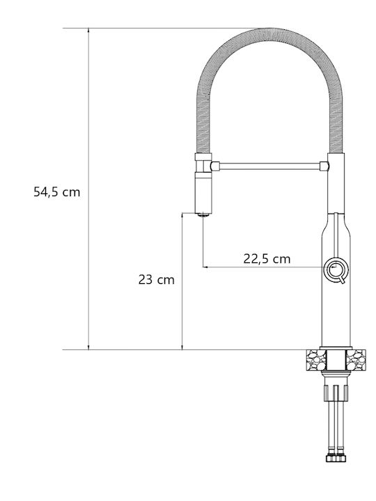 Quadron Baterie de Bucătărie Bancă Gri
