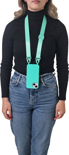 Silicone Case Strap Carryhang Sonique Xiaomi Redmi 10c Blue