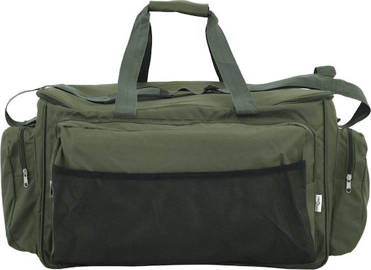Waterproof Fishing Bag Dark Green Oxford Fabric Green 70 X 35 X 35 Cm
