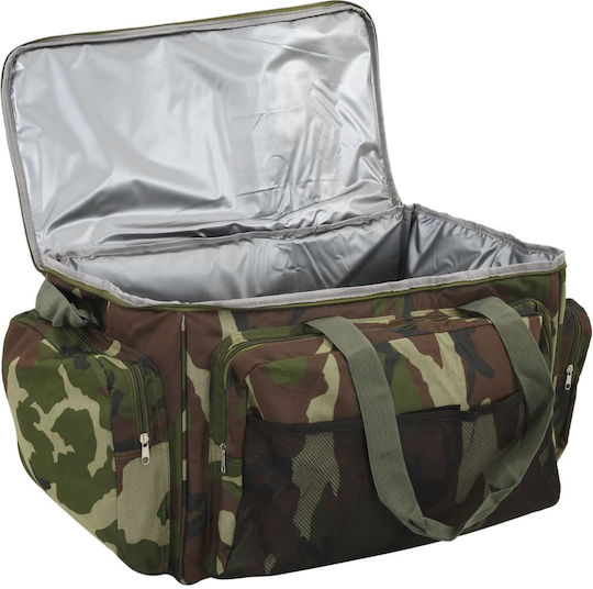 Waterproof Fishing Bag Green Camouflage Oxford Fabric Green 57 X 35 X 34 Cm