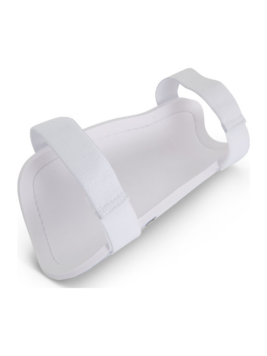 AMILA 83176 Protecții tibie fotbal Adulți Albe Mediu