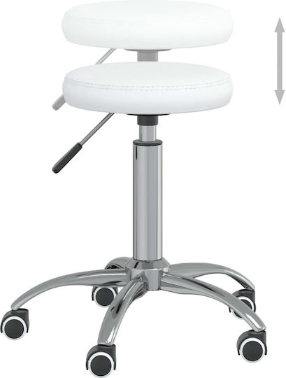 vidaXL Medical Stool White 3085692