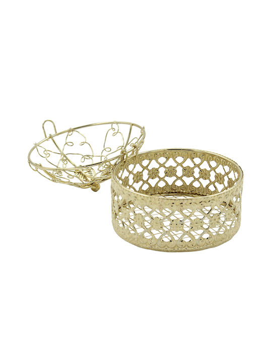 Keskor Decorative Space made of Metallic 7x7x6cm 1pcs