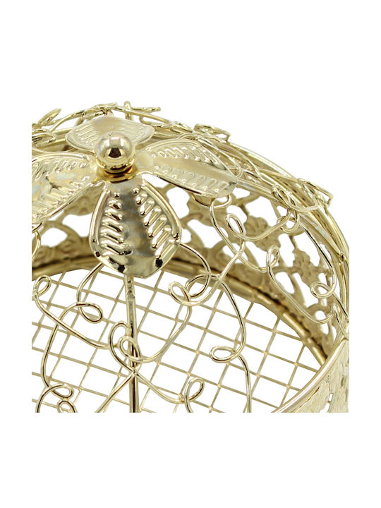 Keskor Decorative Space made of Metallic 7x7x6cm 1pcs