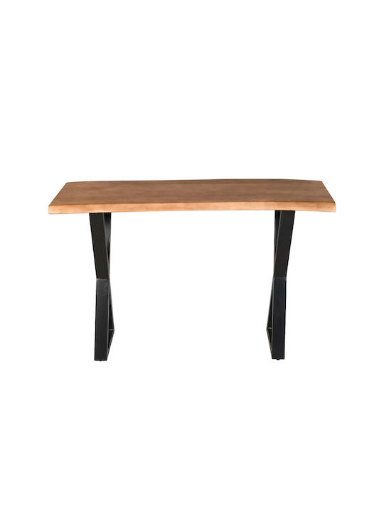 Mingle Конзолна маса Walnut Black Д120xШ40xВ76cm
