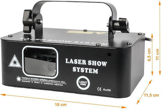 Light4me Laser LED DMX RGB