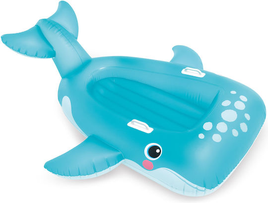 Intex Whale Children's Inflatable Boat Light Blue 168x140cm