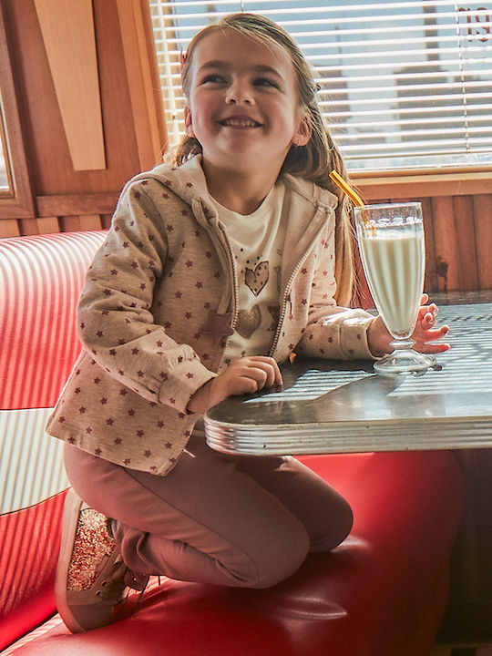 Kinder Sweatpants Set - Jogginganzug Pink 3Stück