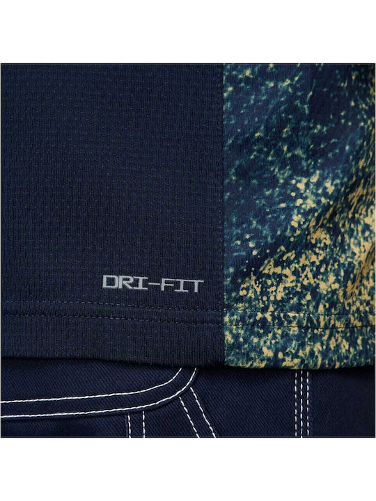 Dri-Fit Αθλητικό T-shirt Μαύρο