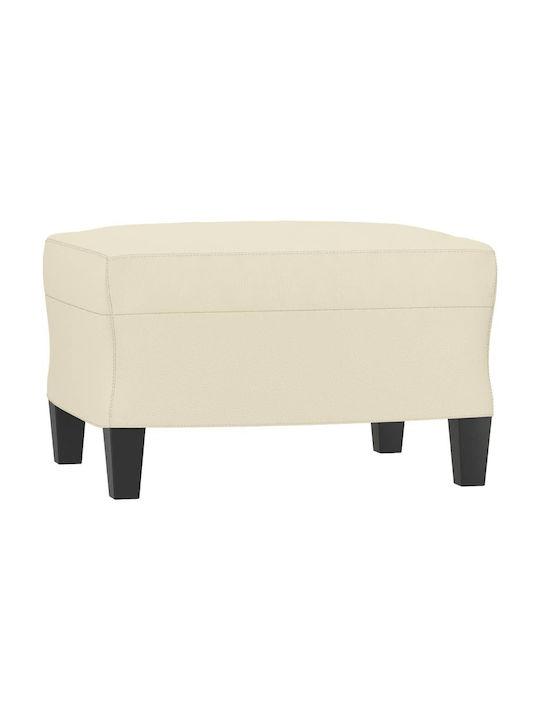 Living Room Furniture Set 2-Seater & 2-Seater & Stool Beige