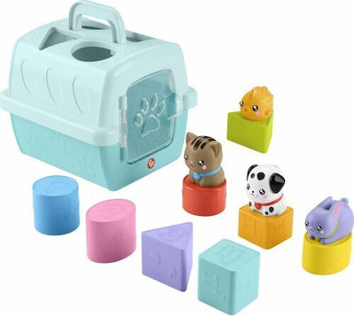 Mattel Fisher-Price Animal Shapes Educational Toy Carry Case Htw93