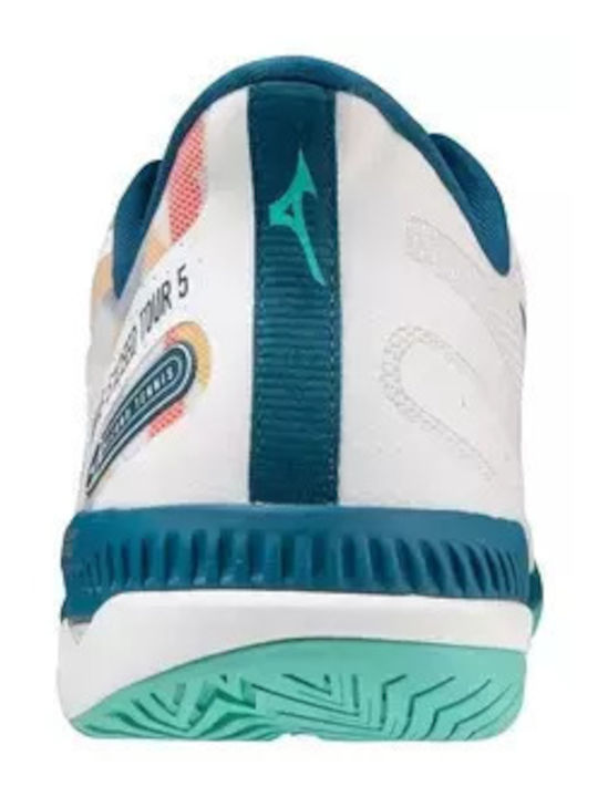 Mizuno Tour Cc Men's Tennis Shoes for Hard Courts White