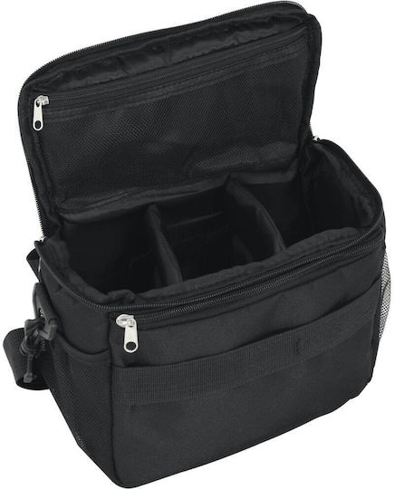 vidaXL Shoulder Camera Bag Black