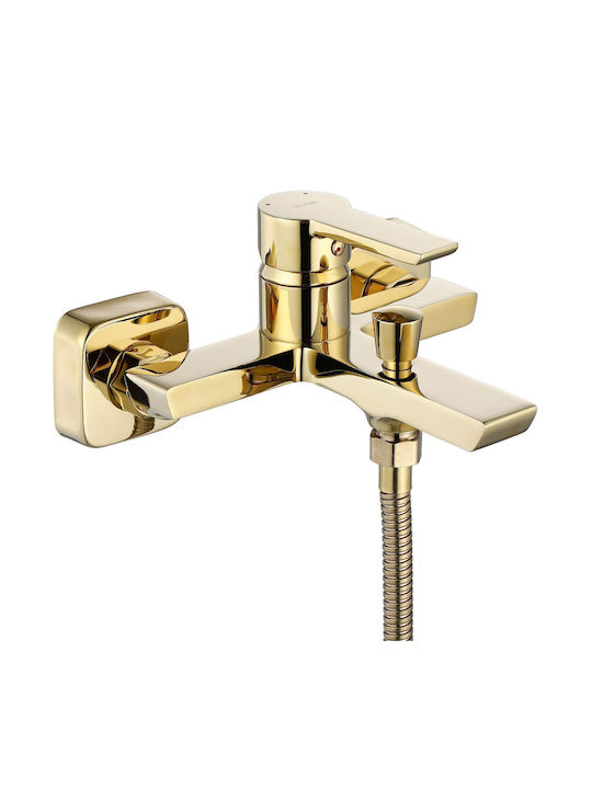 Rea Argus Rea Bathtub Mixer Complete Set Gold