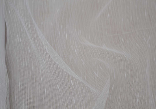 Saray Home Window Curtain with Pencil Pleat Ecru 220x100cm