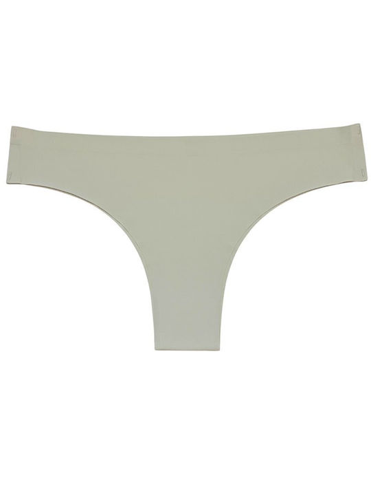 Cotton Women's Brazil Seamless Beige