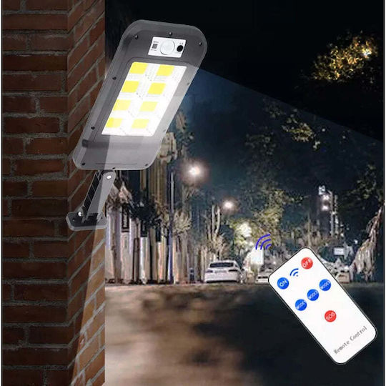 Set 3 Lămpi Solare cu Senzor de Mișcare și Telecomandă IP65 3bucx3bucx3buccm