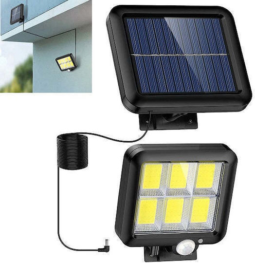Set 2 Lămpi Solare 30W cu Senzor de Mișcare și Fotocelulă IP67