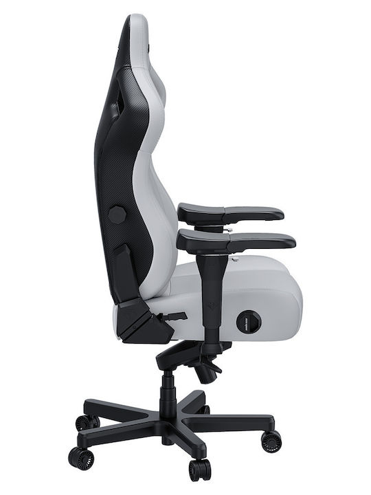 Anda Seat Kaiser 4 XL Gaming Stuhl mit verstellbaren Armlehnen Cloudy White