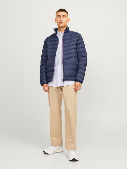 Jack & Jones Μπουφάν Puffer Navy Μπλε
