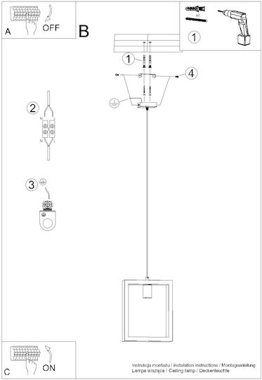 Sollux Pendant Light Brown